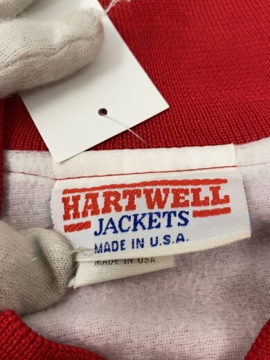 商品画像：スタジャン/XL/ナイロン/RED/USA製/90s/バックプリント/ナイロンジャケット// 3