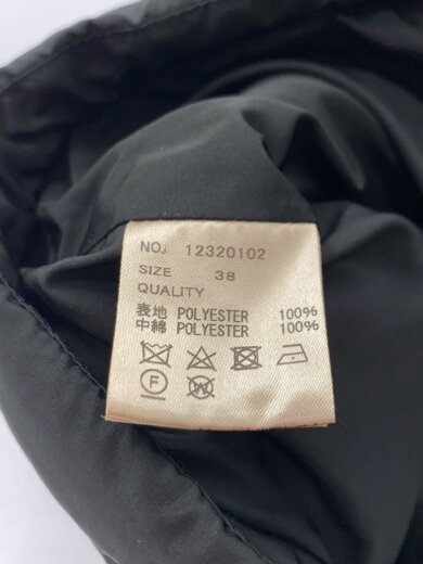 商品画像：ダウンベスト/38/ポリエステル/BLK/無地/12320102// 4