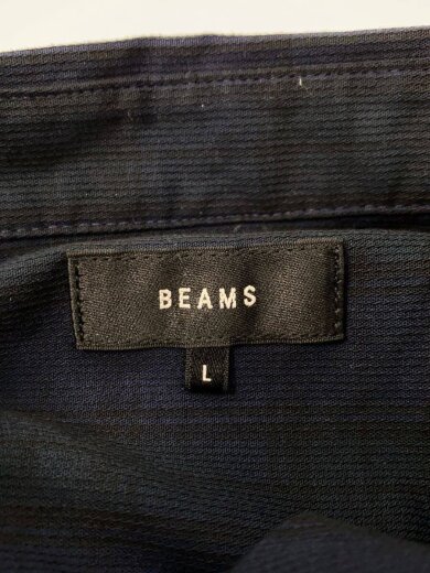 商品画像：半袖シャツ/L/コットン/NVY/チェック/11-01-0563-803/レース タータンチェックシャツ 3