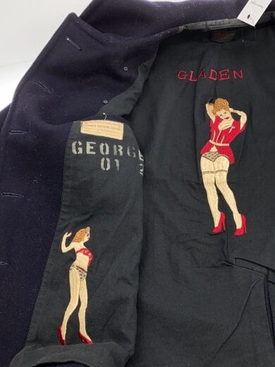 商品画像：ピーコート/M/ウール/NVY/BYGH-15-AW/GLADDEN-PEA COAT 6