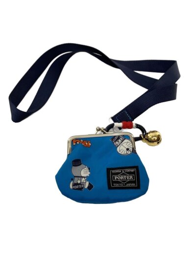 商品画像：コインケース/--/BLU/総柄/メンズ/×Fujiko-Pro/がま口/ドラえもん 1