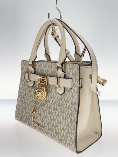 商品画像：ショルダーバッグ/レザー/WHT/総柄/35F1GHMS1B 2