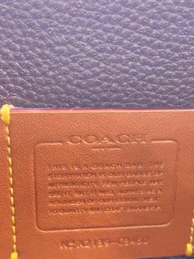 商品画像：ショルダーバッグ/レザー/BEG/無地/E2139-C3460/タイラーキャリーオール/角スレ有り 5