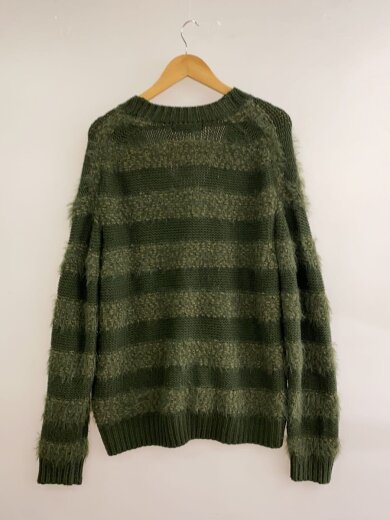 商品画像：カーディガン(厚手)/L/アクリル/GRN/無地 2