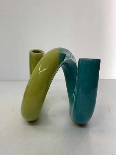 商品画像：壷・花瓶/BLU/ミッドセンチュリー/いけばな/渦巻き/フラワーベース// 2