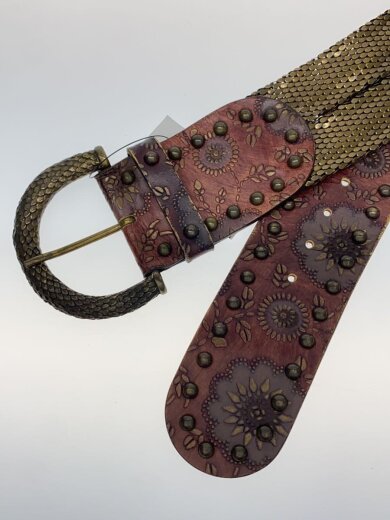 商品画像：ベルト/--/GLD/レディース/イタリア製/スタッズ/Y2K 2