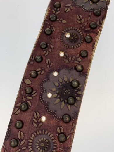 商品画像：ベルト/--/GLD/レディース/イタリア製/スタッズ/Y2K 4