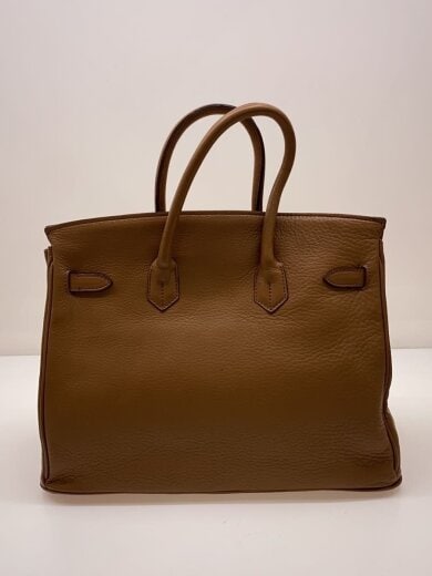 商品画像：ハンドバッグ/レザー/BRW/無地 3