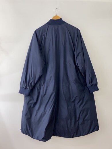 商品画像：ロングダウンジャケット/--/ポリエステル/NVY/無地/0121407270 2