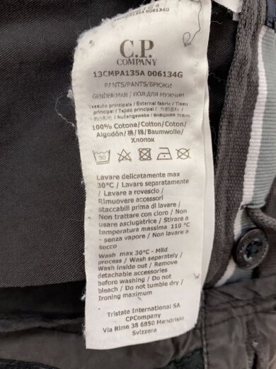 商品画像：ボトム/48/コットン/GRY/無地/13CMPA135A/カーゴパンツ/内タグほつれ有り 6