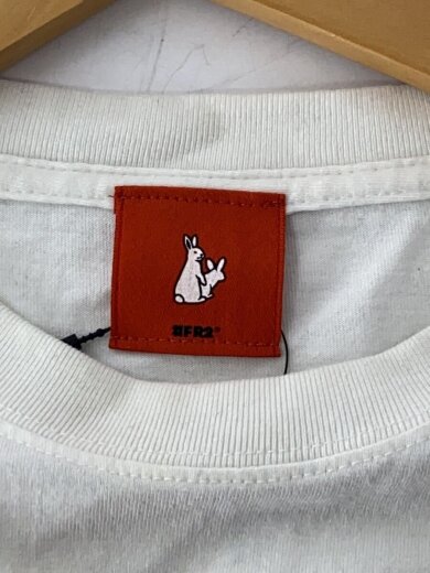 商品画像：長袖Tシャツ/L/コットン/WHT/プリント/stuffed toy long sleeve// 3