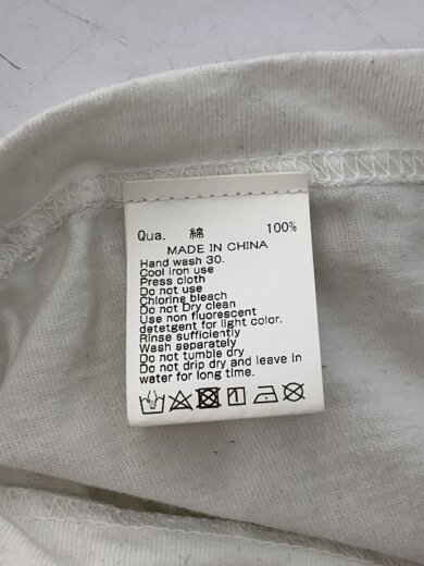 商品画像：長袖Tシャツ/L/コットン/WHT/プリント/stuffed toy long sleeve// 5