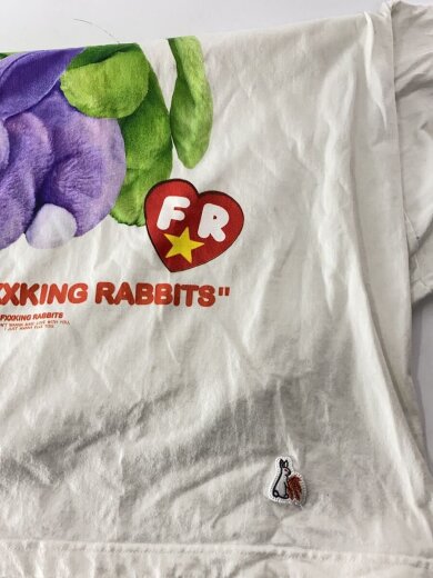 商品画像：長袖Tシャツ/L/コットン/WHT/プリント/stuffed toy long sleeve// 7