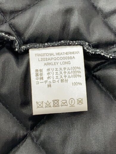 商品画像：ARKLEYLONGコート/36/ポリエステル/BLK/L202APQCO0098A// 4