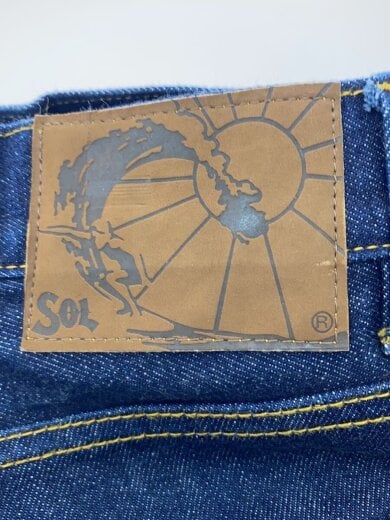 商品画像：ボトム/L/コットン/IDG/無地/SOL-BOTM-0026/SASSY/デニムパンツ 4