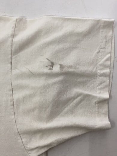 商品画像：Tシャツ/XL/コットン/WHT/PIER PLATTERS/10TH　ANNIVERSARY/USA製/汚れ 5