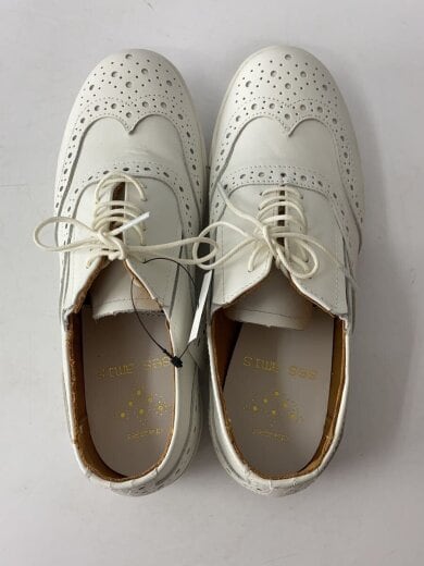 商品画像：ローカットスニーカー/36/WHT/レザー/SA-01/ウィングチップレースアップ 3