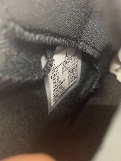 商品画像：AIR JORDAN 6 RETRO_エアジョーダン 6 レトロ/29cm/BLK 5