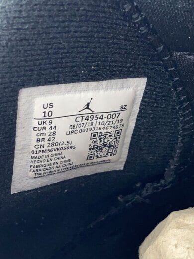 商品画像：AIR JORDAN 6 RETRO/29cm/BLK 5