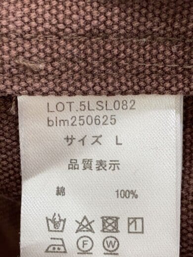 商品画像：ジャケット/L/コットン/BRW/無地/5LSL082/ファイヤーマンジャケット// 5