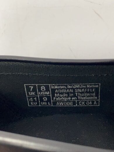 商品画像：ローファー/UK7/BLK/レザー/AW006/ADRIANスナッフルローファー 7