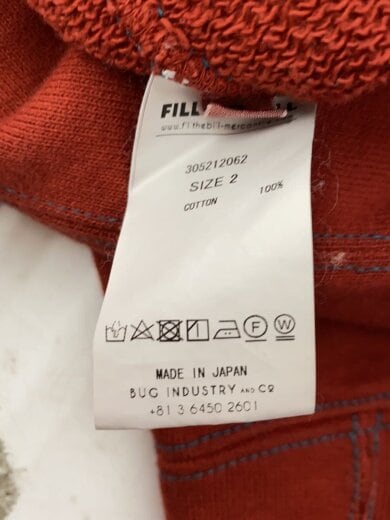 商品画像：ハイネックスウェット/2/コットン/RED/305212062 4