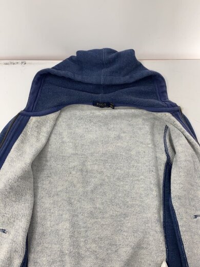 商品画像：ジップパーカー/XS/コットン/NVY/710576572005 3