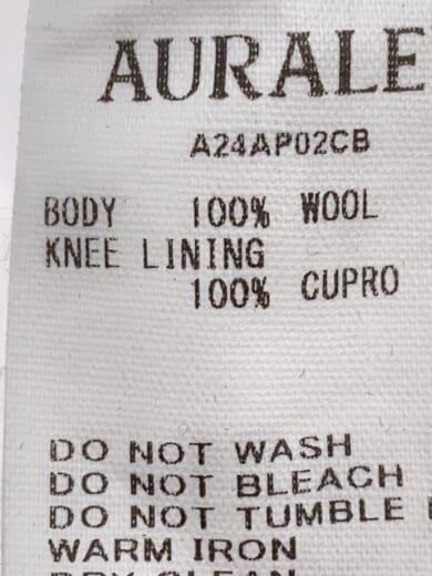 商品画像：BLUEFACED WOOL CHECK SLACKスラックスパンツ/3/ウール/BRW/チェック/A24AP02CB// 6