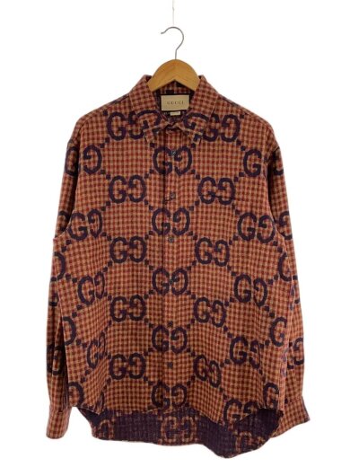 商品画像：長袖シャツ/50/ウール/BRD/チェック/756842 ZAOBM// 1