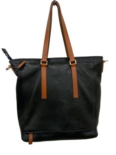 商品画像：トートバッグ/レザー/GRY/無地 1