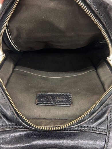 商品画像：ショルダーバッグ/レザー/BLK/無地 6