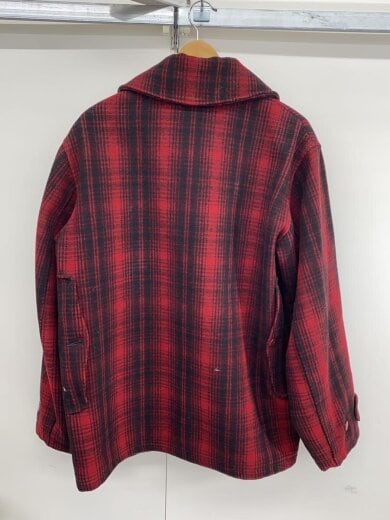 商品画像：ジャケット/42/ウール/RED/チェック/303 2