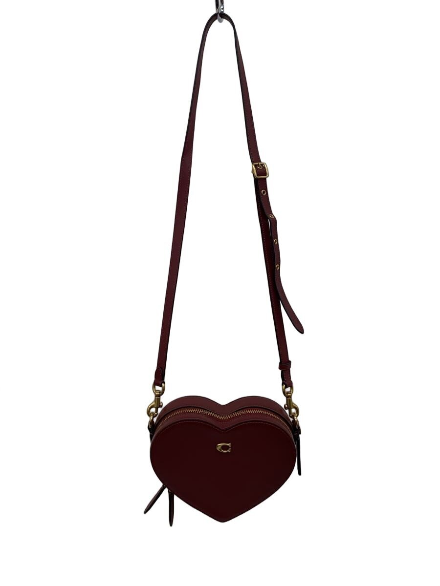 COACH / ショルダーバッグ/フェイクレザー/BRD/無地/CE724