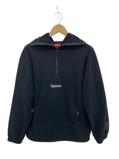 商品画像：ジップパーカー/M/ポリエステル/BLK/無地/RN101837 1