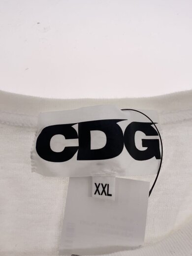 商品画像：Tシャツ/XXL/コットン/WHT/プリント/SZ-T038 3