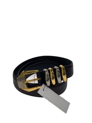 商品画像：ベルト/レザー/BLK/メンズ 1