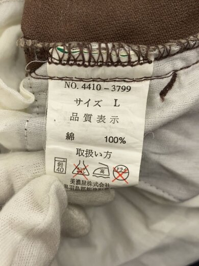 商品画像：カーゴパンツ/L/コットン/BRW/無地/4410-3799 5