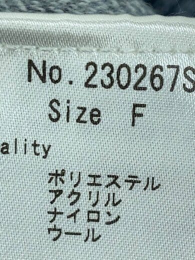 商品画像：カーディガン(薄手)/FREE/ポリエステル/GRY 4