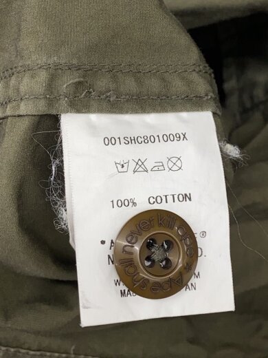 商品画像：長袖シャツ/M/コットン/KHK/無地/001SHC801009X 4