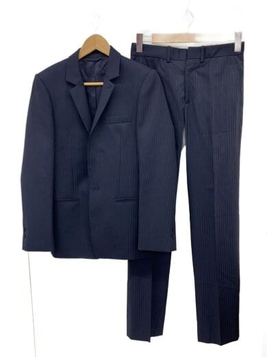 画像：BALENCIAGAセットアップ/44/ウール/BLK/ストライプ/1942411