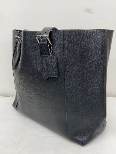 商品画像：ハンドバッグ/レザー/BLK/無地/F39947// 2