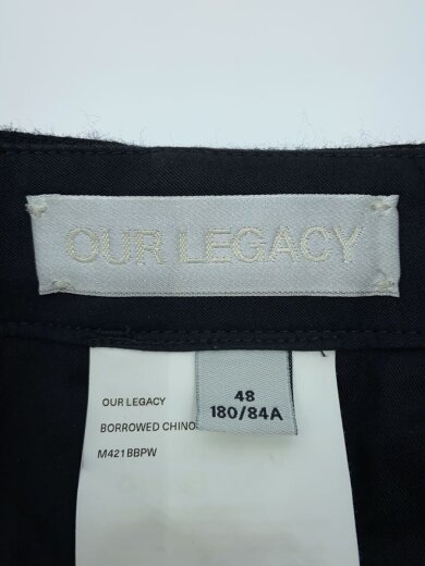 商品画像：スラックスパンツ/48/ウール/BLK/M421BBPW// 4