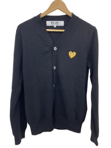 商品画像：カーディガン(薄手)/S/ウール/BLK/AZ-N050 1