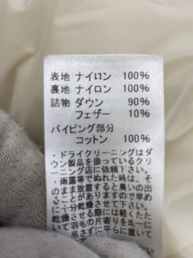 商品画像：ダウンベスト/14/ナイロン/CRM/無地/KW32-115-02 5