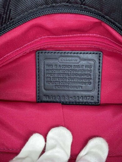 商品画像：ショルダーバッグ_シグネーチャー/キャンバス/BLK/無地 5