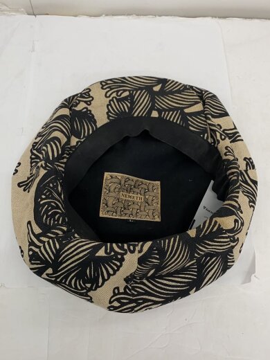 商品画像：キャスケット/--/リネン/BEG/総柄/メンズ/タバコ臭 4