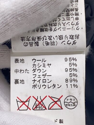 商品画像：ダウンベスト/3/ウール/BLK/mta13a4101 5