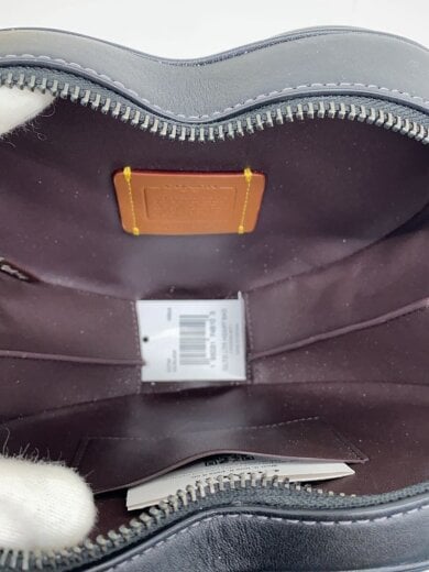 商品画像：ショルダーバッグ/レザー/BLK/無地/ce725// 6