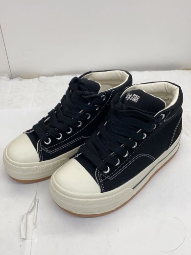 商品画像：ハイカットスニーカー/25.5cm/BLK/1SE506 2