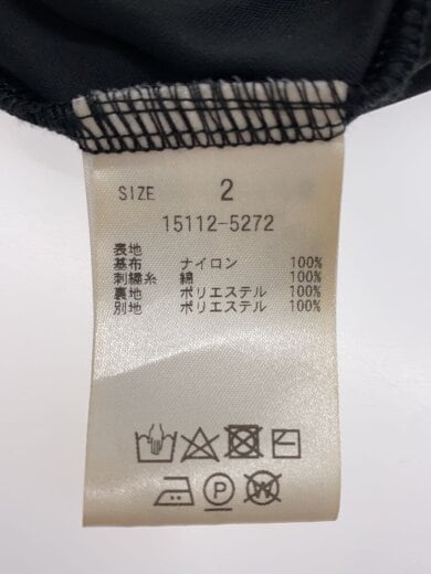 商品画像：半袖ワンピース/2/ナイロン/BLK/15112-5272 4